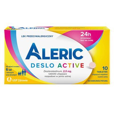 ALERIC DESLO ACTIVE 2,5 mg 10 tabletek